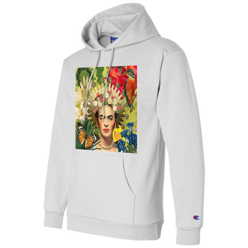 Frida Kahlo Nature Champion Hoodie by GiaMuller | Artistshot