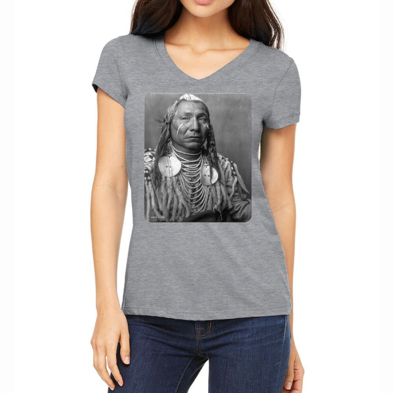 Native American Indian Treasured History Original Women's V-Neck T-Shirt by imelde | Artistshot