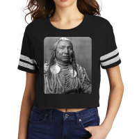 Native American Indian Treasured History Original Scorecard Crop Tee | Artistshot