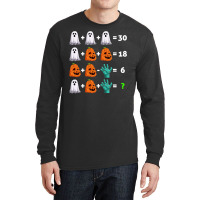 Operation Halloween Costume Math Teacher Long Sleeve Shirts | Artistshot