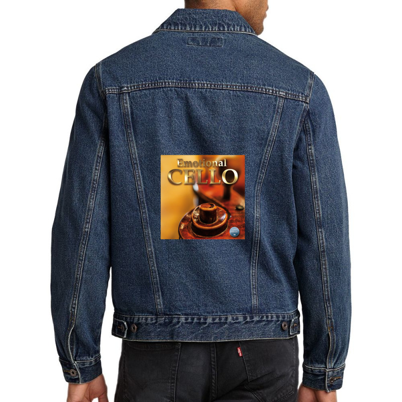 Emotional Cello Men Denim Jacket by AndreaHenson | Artistshot