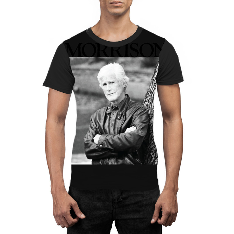 Morrison - Black Type Graphic T-shirt by FranklinTepper1 | Artistshot