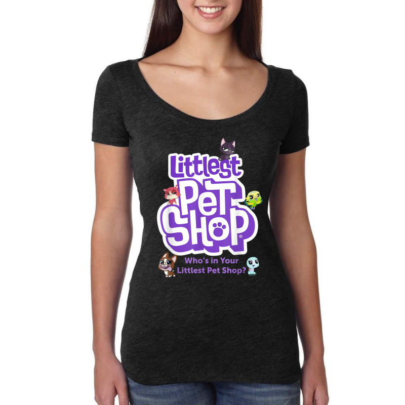 Littlest Pet Shop Who's In Your Shop T Shirt Women's Triblend Scoop T-shirt by galloywa | Artistshot