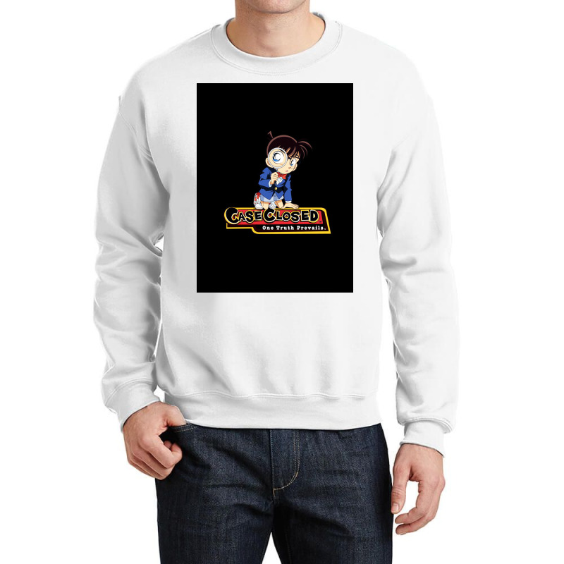 Case Closed One Truth Prevails Detective Conan Crewneck Sweatshirt by GordonSchwindt | Artistshot