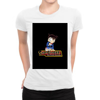 Case Closed One Truth Prevails Detective Conan Ladies Fitted T-shirt | Artistshot