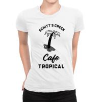 Cafe Tropical Ladies Fitted T-shirt | Artistshot