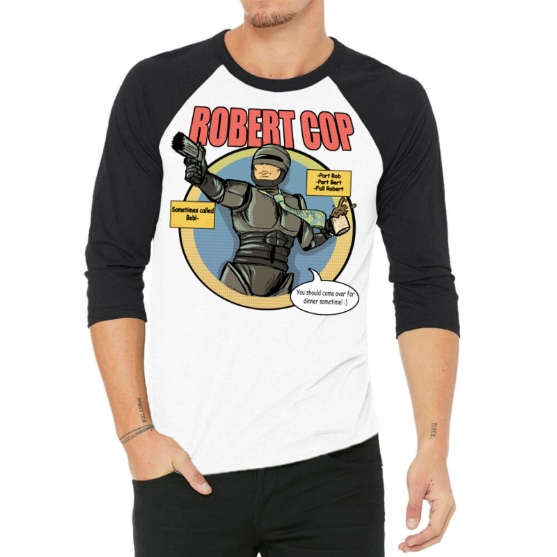 Robert Cop 3/4 Sleeve Shirt | Artistshot