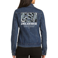 Micronesian  Pohnpei, Chuuk, Yap, Kosrae T Shirt Ladies Denim Jacket | Artistshot