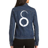 Sandman Despair's Hook Ring Sigil Ladies Denim Jacket | Artistshot