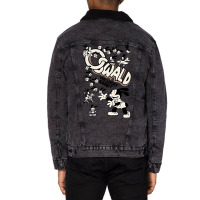 Oswald The Lucky Rabbit  1 Unisex Sherpa-lined Denim Jacket | Artistshot