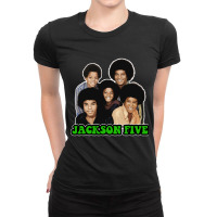 The Jackson Five Ladies Fitted T-shirt | Artistshot