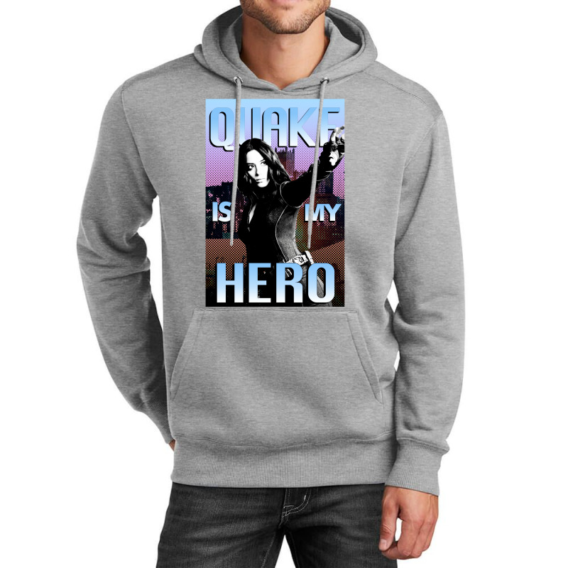 Quake Is My Hero Poster Unisex Hoodie by paturusharpek | Artistshot