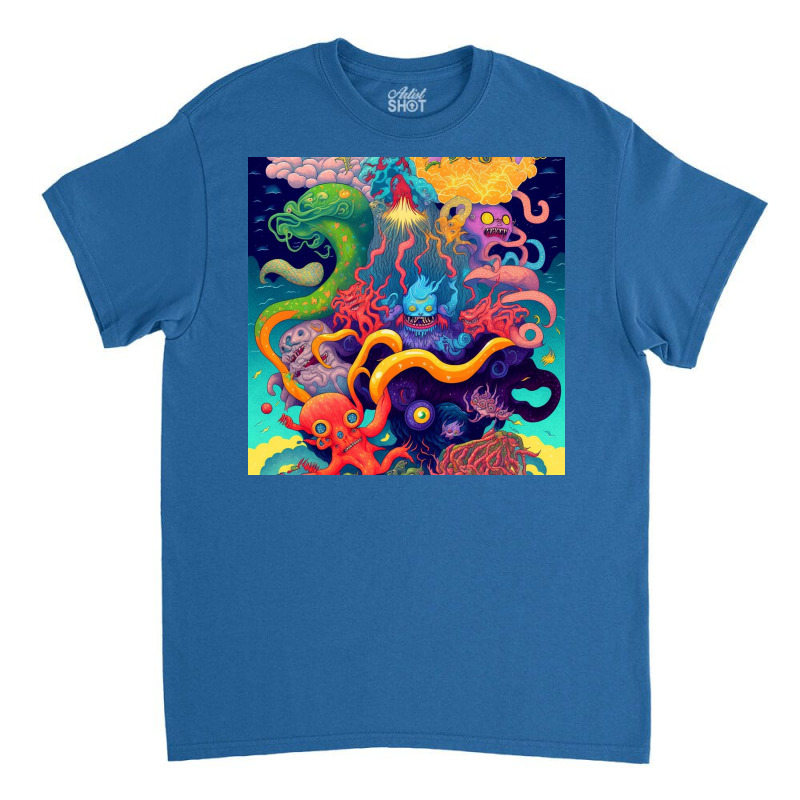 Octopus Tentacles Classic T-shirt by TheDol | Artistshot