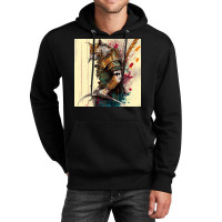 Cat In Action Pose Unisex Hoodie | Artistshot