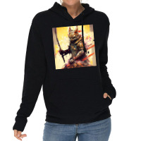 Cat Soldier Lightweight Hoodie | Artistshot