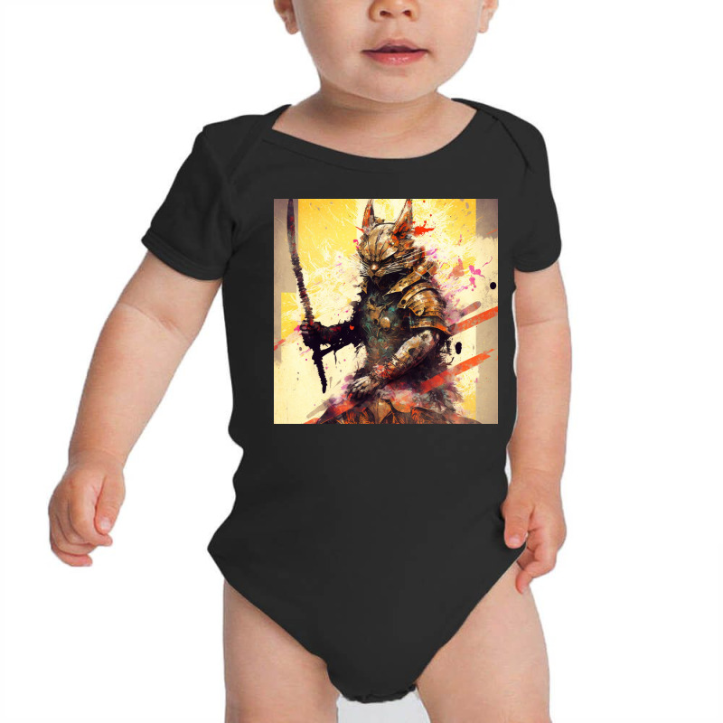 Cat Soldier Baby Bodysuit | Artistshot