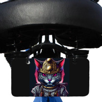 Samurai Cyborg Cat Bicycle License Plate | Artistshot