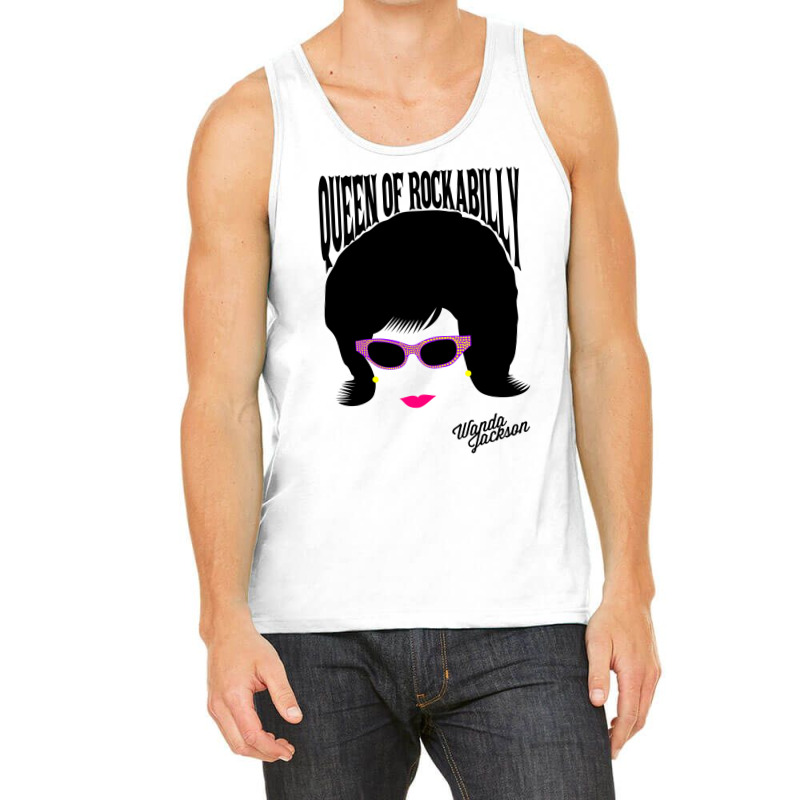 The Queen Of Rockabilly Wanda Jackson Tank Top | Artistshot