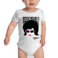 The Queen Of Rockabilly Wanda Jackson Baby Bodysuit | Artistshot