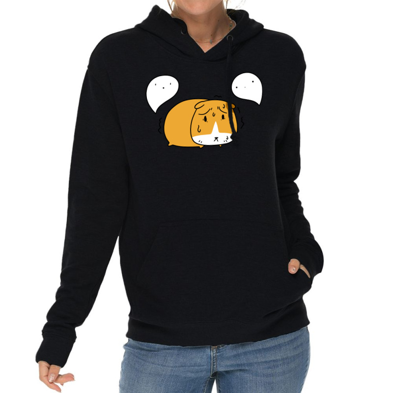 Ghosts And Scared Guinea Pig Lightweight Hoodie | Artistshot