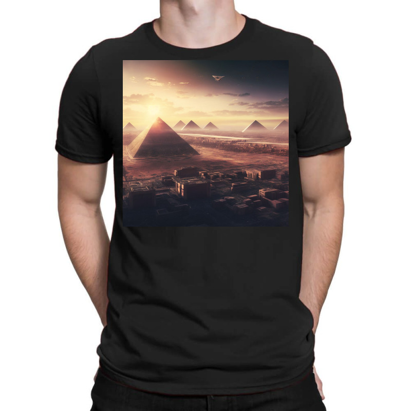 Pyramids T-shirt | Artistshot