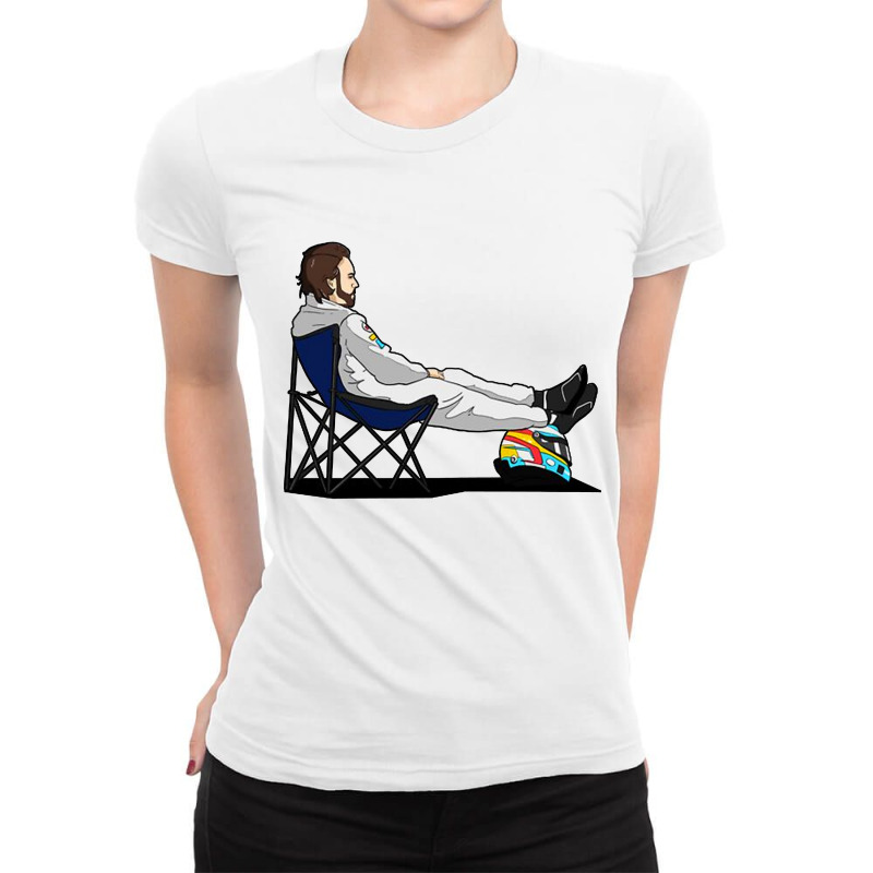 Formula Sport Ladies Fitted T-Shirt by Lilin Art | Artistshot