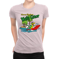 Wally Gator Motor Boating Ladies Fitted T-shirt | Artistshot