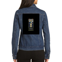 The Sandman Homage Ladies Denim Jacket | Artistshot