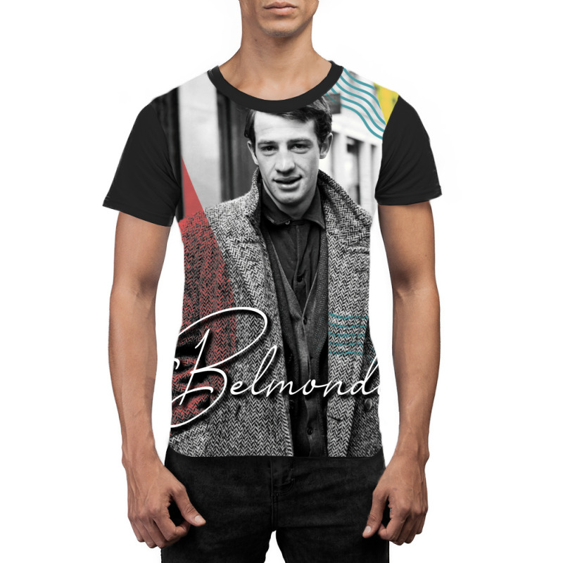 Jean Paul Belmondo  French New Wave Graphic T-shirt | Artistshot