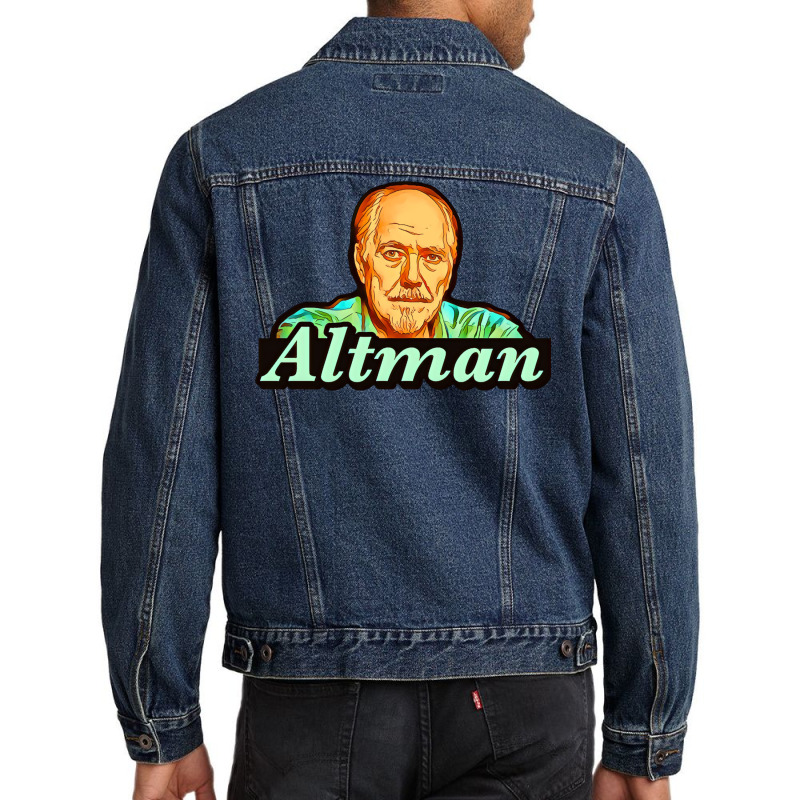 Director Series Robert Altman Men Denim Jacket by babaicmuzich | Artistshot