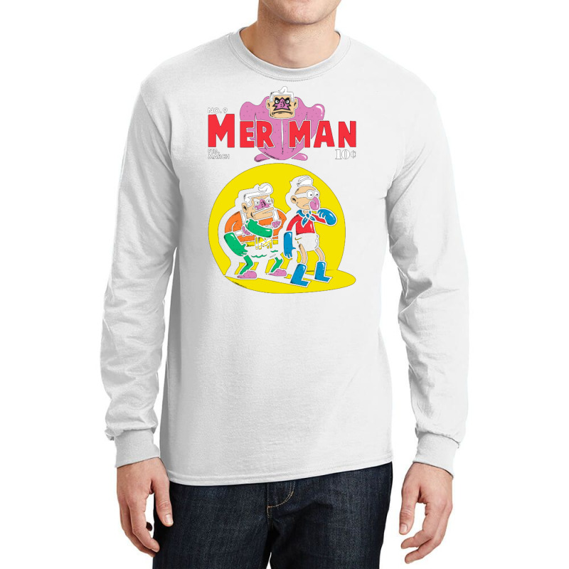 Mermaid Man And Barnacle Boy Long Sleeve Shirts by jorunayxan8 | Artistshot