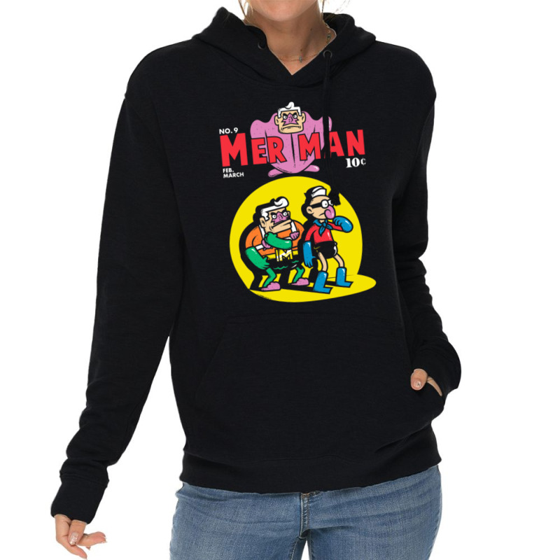 Mermaid Man And Barnacle Boy Lightweight Hoodie by jorunayxan8 | Artistshot