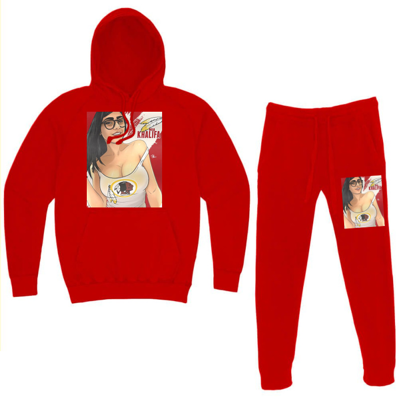 Woman Mia Beautiful Models Hoodie & Jogger Set | Artistshot