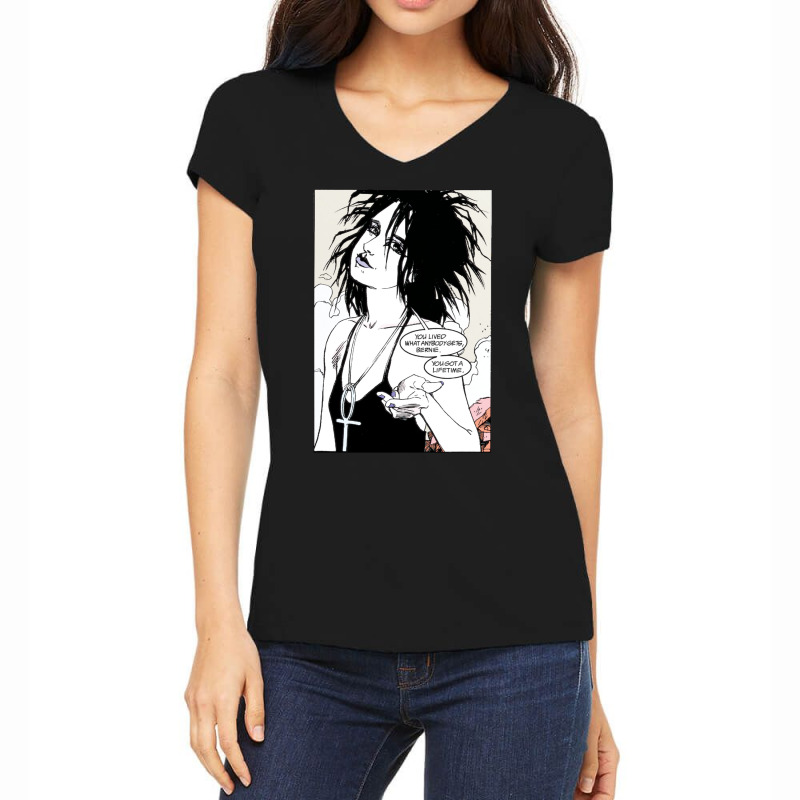 You Lived What Anybody Gets Women's V-Neck T-Shirt by budlayelisof | Artistshot