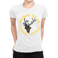 Salisbury Elk Lick School District Ladies Fitted T-shirt | Artistshot