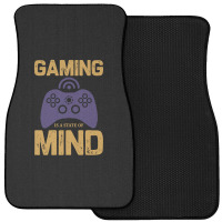 Gaming Is A - Tshirt Front Car Mat | Artistshot