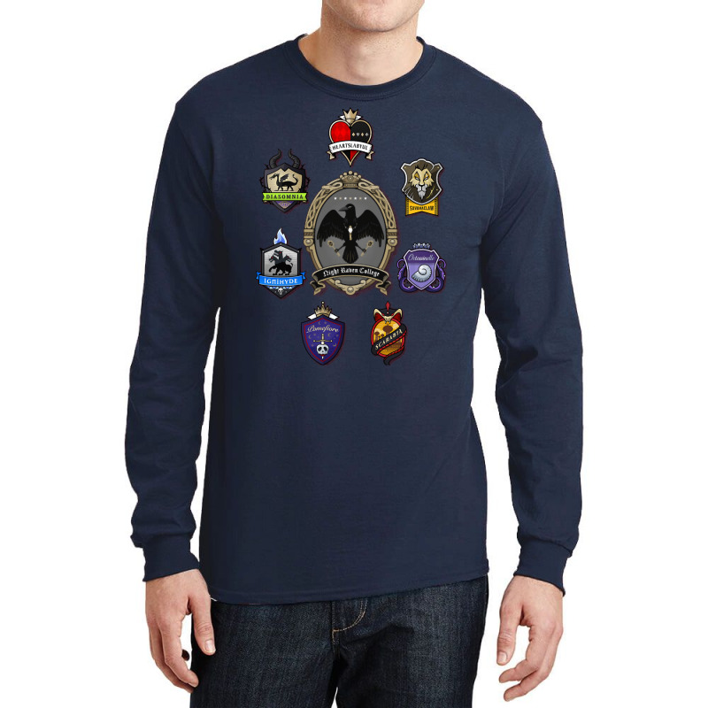 Night Raven College & Dorms (twisted Wonderland) 1 Long Sleeve Shirts | Artistshot