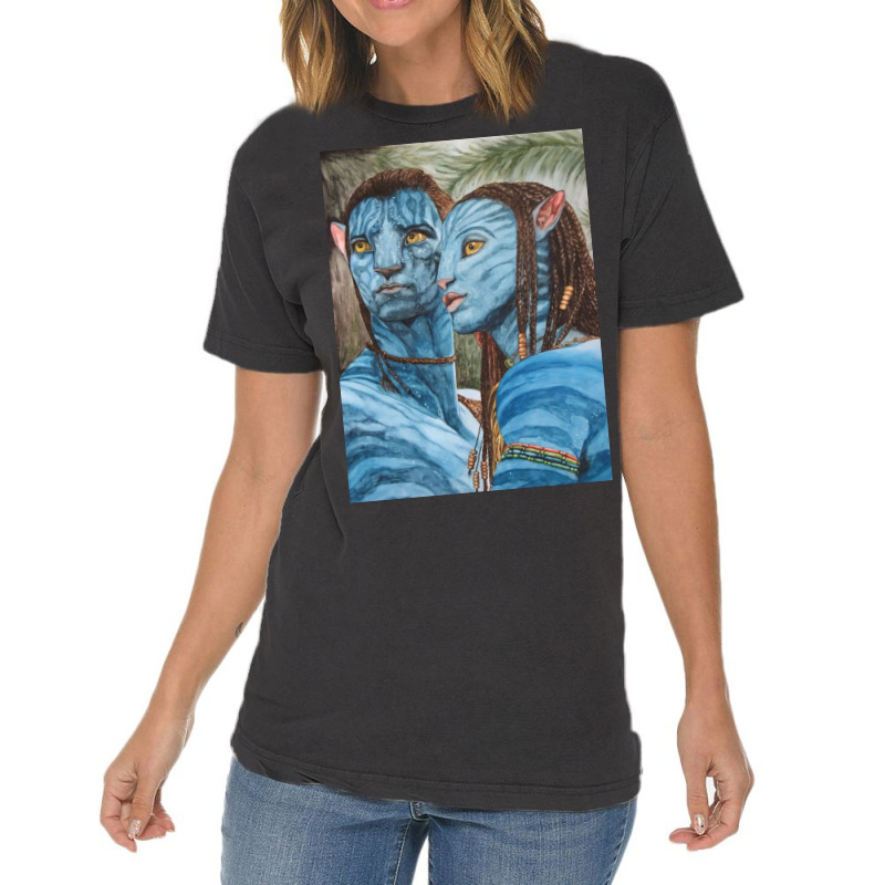 Look View Tegether - Jake & Neytiri Vintage T-shirt | Artistshot