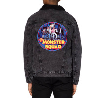 The Monster Squad Vintage Image Unisex Sherpa-lined Denim Jacket | Artistshot