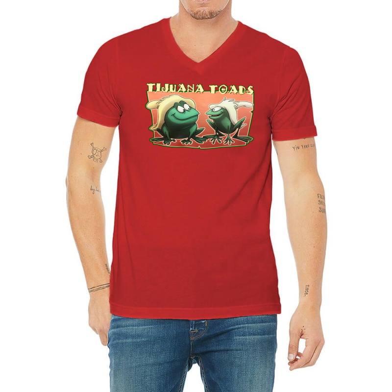 Tijuana Toads V-neck Tee | Artistshot