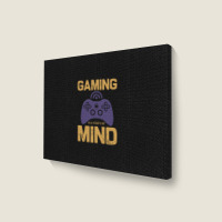 Gaming Is A - Tshirt Landscape Canvas Print | Artistshot