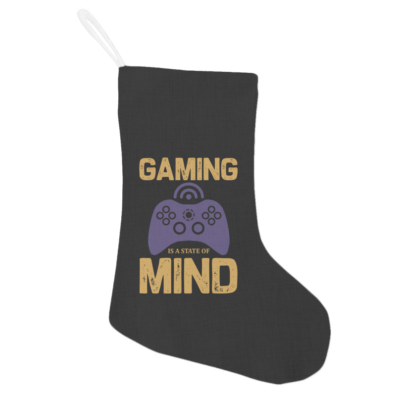 Gaming Is A - Tshirt Holiday Stocking | Artistshot