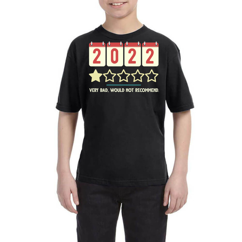 2022 Very Bad Would Not Recommend This Year 1 Star Review Vintage Youth Tee | Artistshot