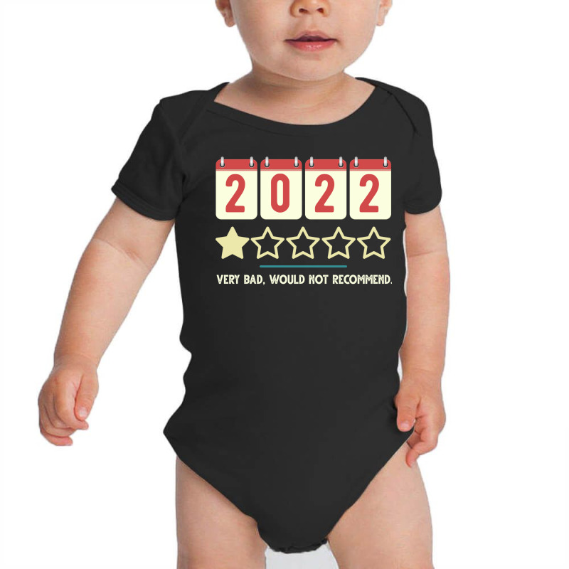 2022 Very Bad Would Not Recommend This Year 1 Star Review Vintage Baby Bodysuit | Artistshot