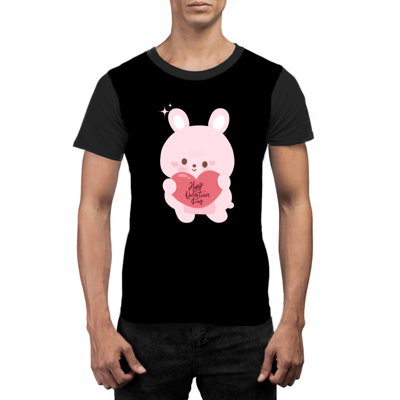 Happy Valentine Graphic T-shirt | Artistshot