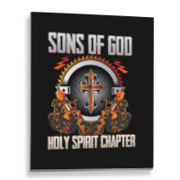 Christian Bikersons Of God Holy Spirit Chapter Metal Print Vertical | Artistshot