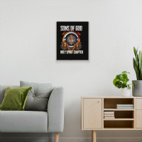 Christian Bikersons Of God Holy Spirit Chapter Metal Print Vertical | Artistshot