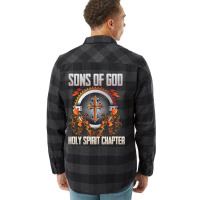 Christian Bikersons Of God Holy Spirit Chapter Flannel Shirt | Artistshot