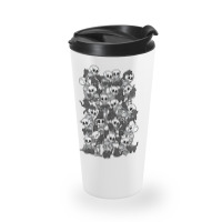 Cat Skull Party Travel Mug | Artistshot