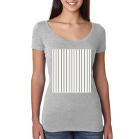 Black And White Vertical Women's Triblend Scoop T-shirt | Artistshot